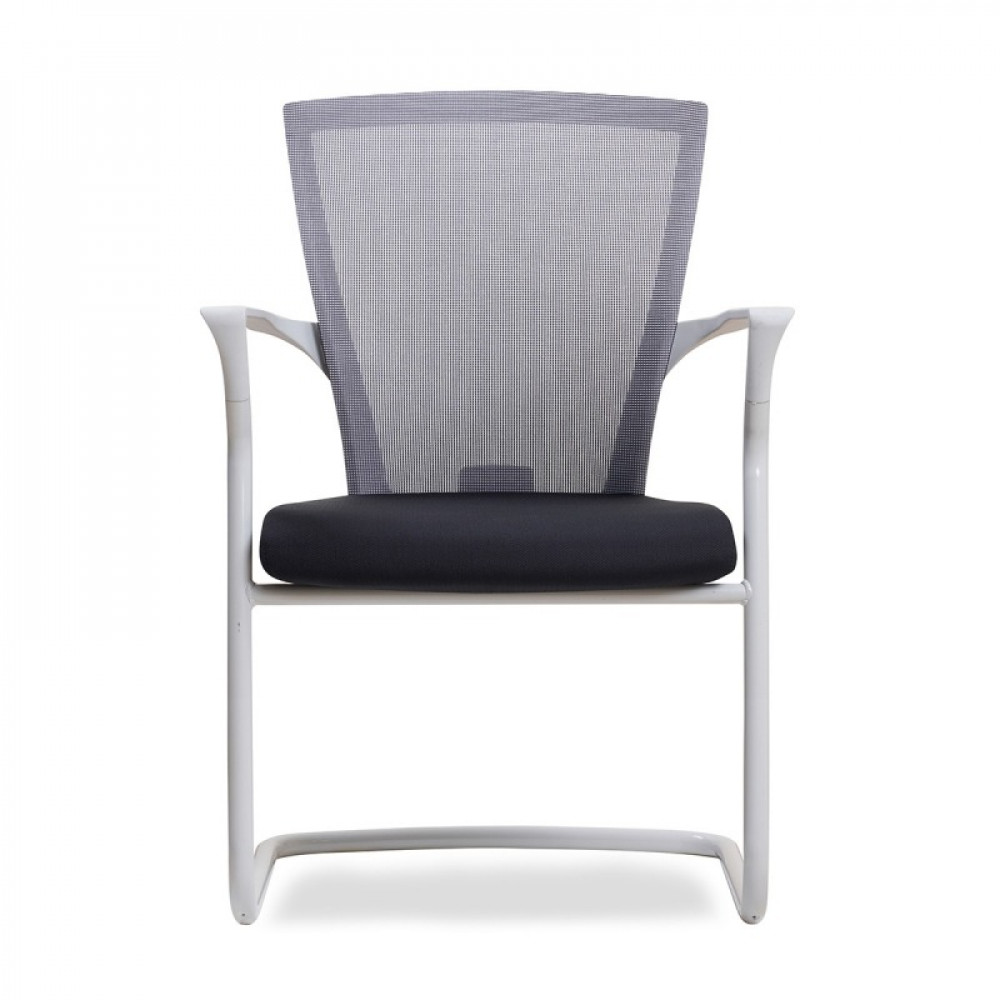 Bashtoul office chair with armrests - Silver - E1C100